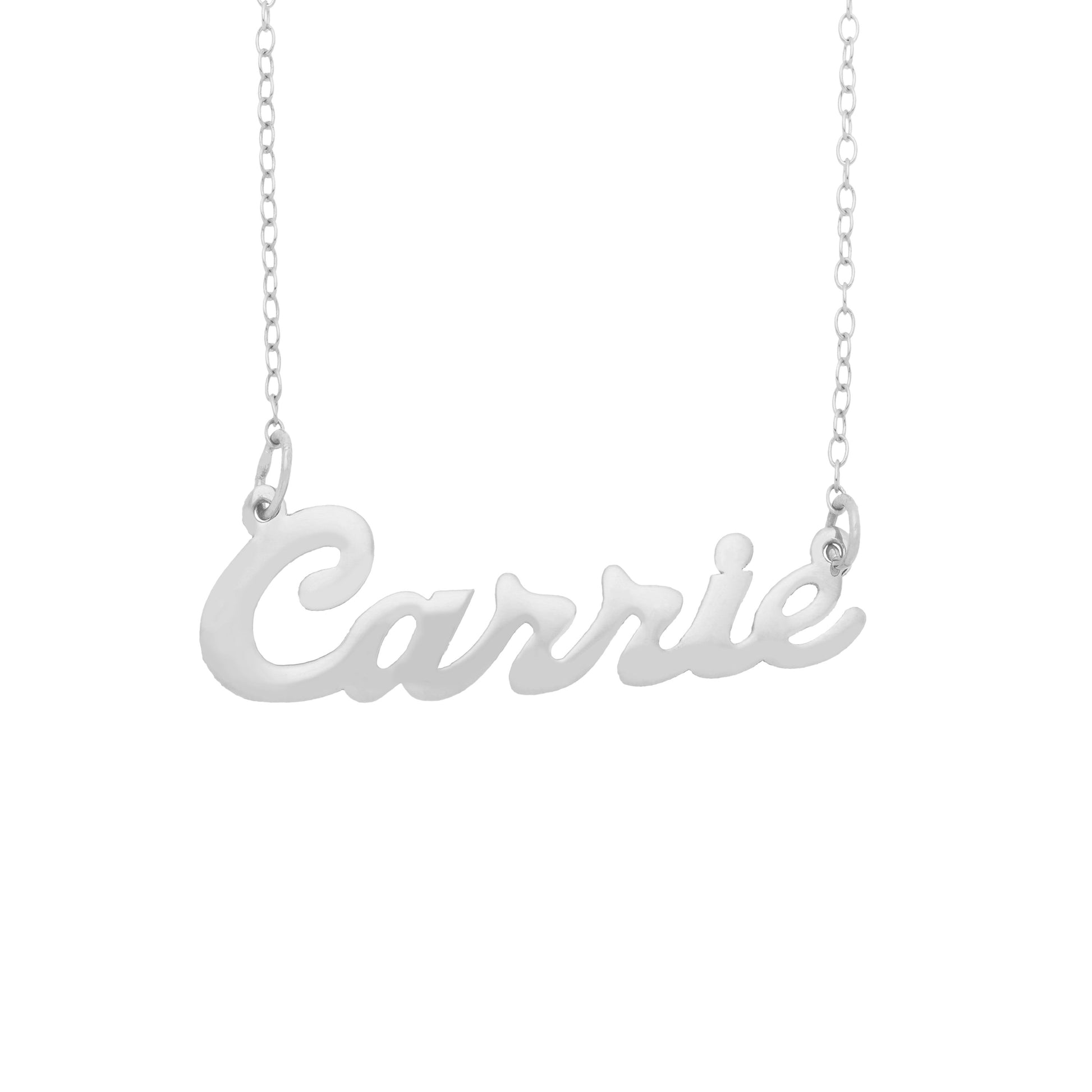 Name Necklace - "Carrie" Name Necklace